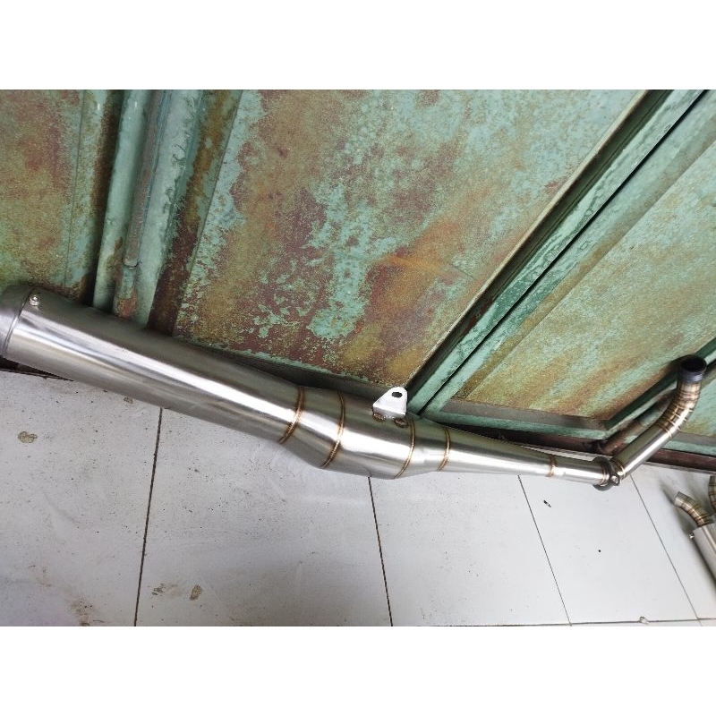 knalpot RX King Stainles model Thailand PNP RX king ORI | knalpot RX king thailan