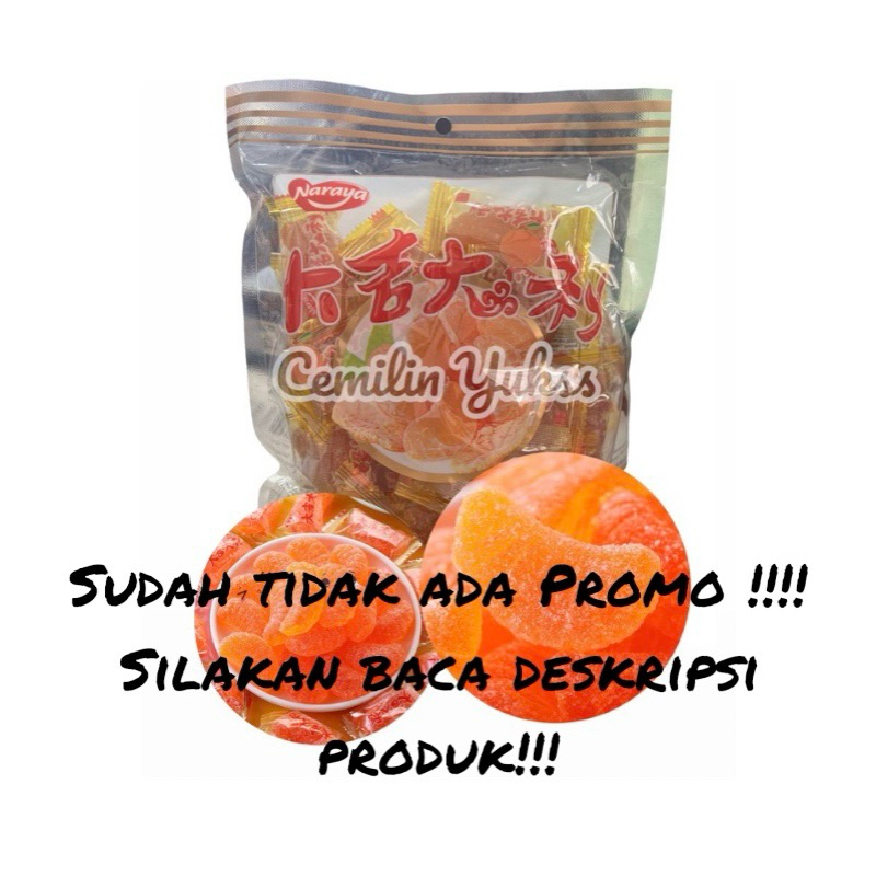 

Naraya Permen Jelly Jeruk 500g Naraya Orange Candy Dajidali Permen Lunak Rasa Jeruk Naraya Jelly Jeruk