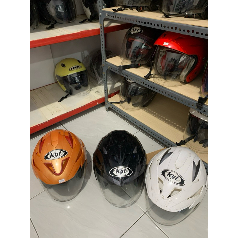 KYT DOUBLE VISOR BEKAS ORIGINAL