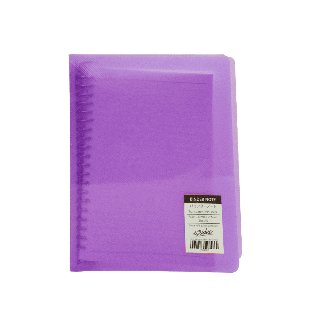 

Gramedia Basra Surabaya - Estudee Binder Note PP A5 Purple