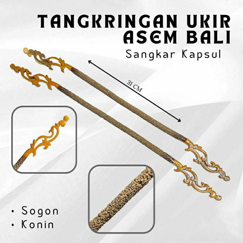 TANGKRINGAN PLANGKRINGAN UKIR ASEM BALI LURUS SOGON KONIN