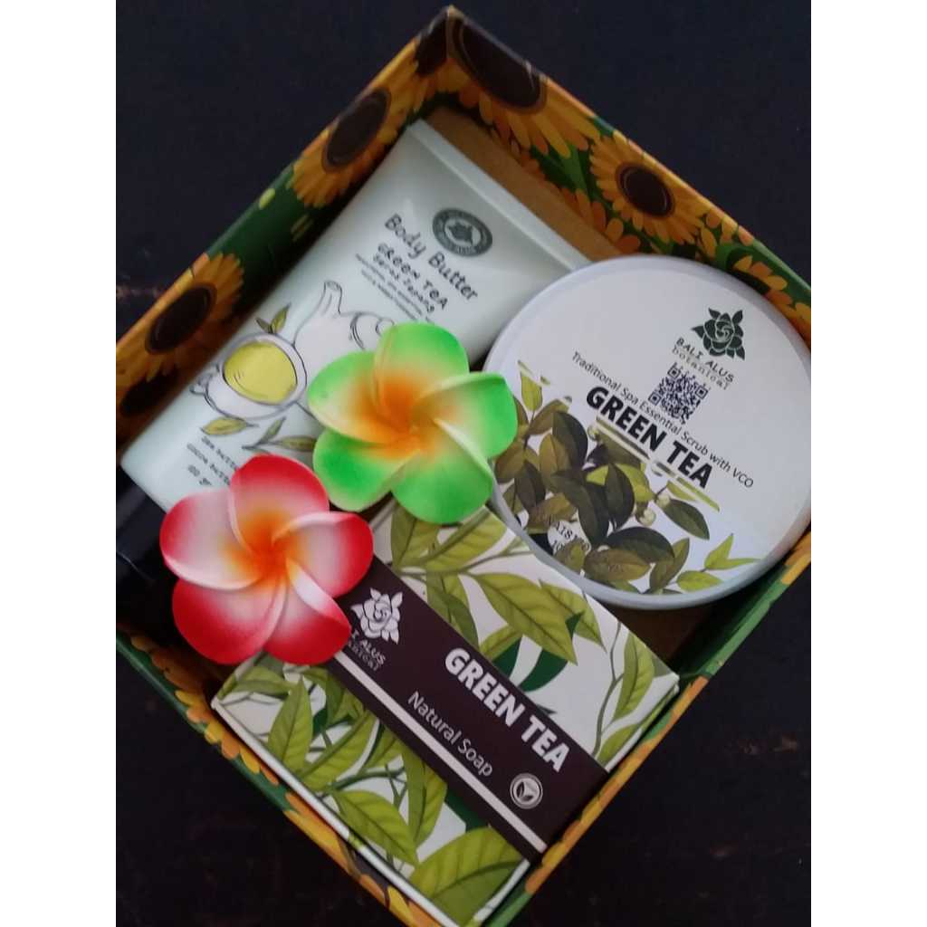 Paket Mandi Bali Alus Kotak (Butter, Lulur, Sabun)