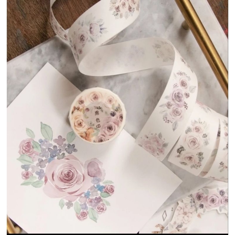 

Loi Design Pink Rose Washi Tape