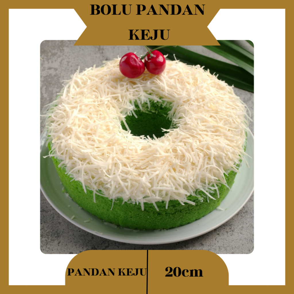 

Kue Bolu / Cake / Bolu Pandan / Pandan Keju / Bolu Kukus / Pandan