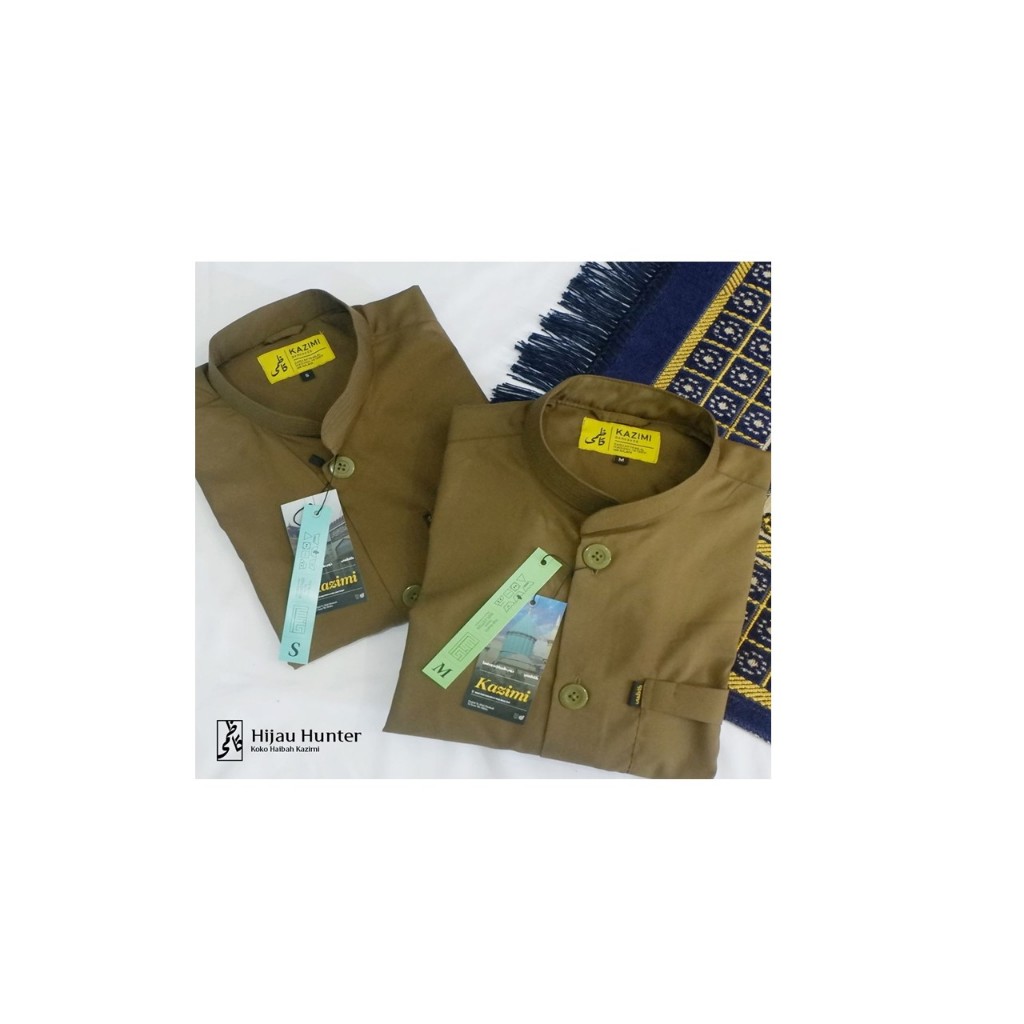 Koko Kazimi HIJAU HUNTER BASIC | Baju Muslim | Koko Ammu | Koko Habaib
