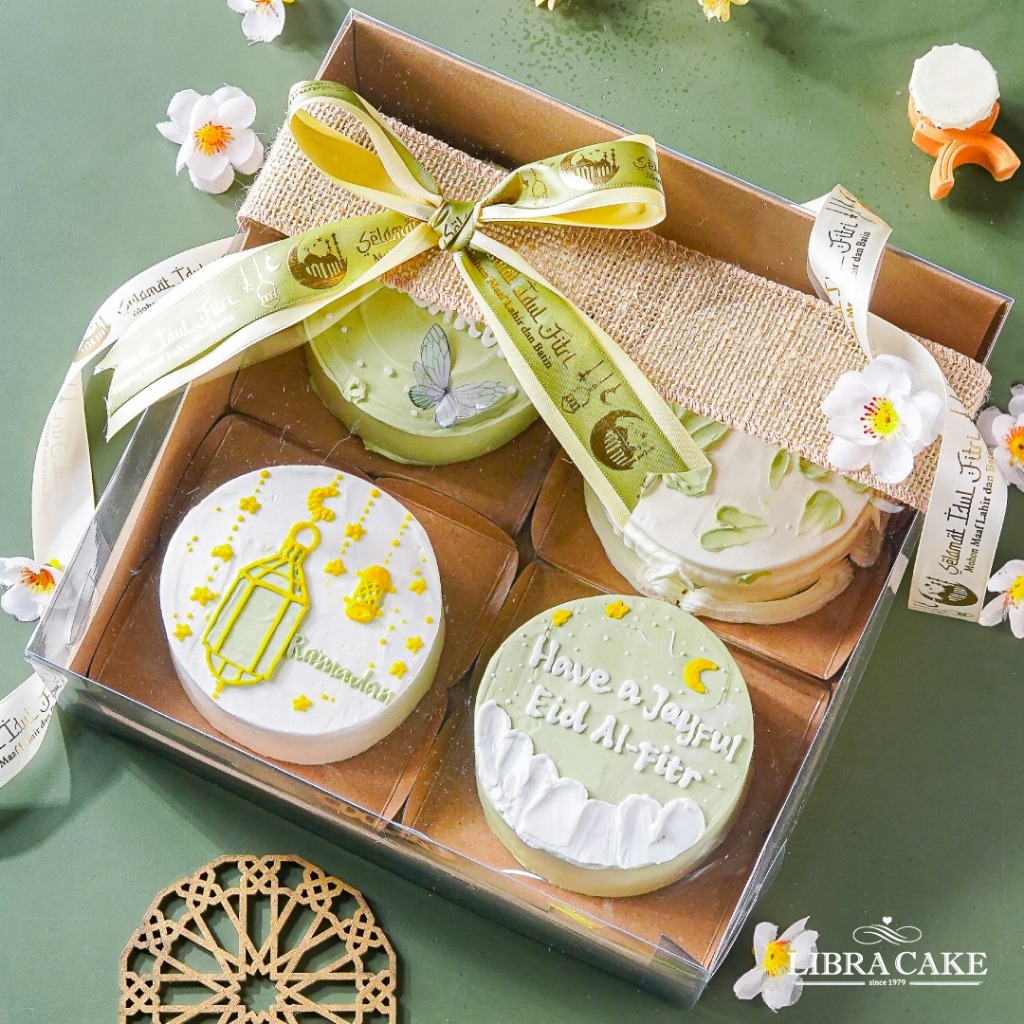 

Eid korean mini cake | Kue lebaran