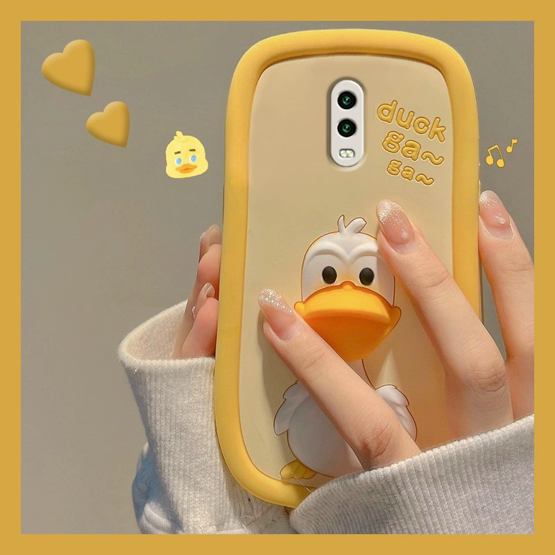 CASE CASING HP OPPO RENO LUCU BEBEK KUNING [BACA DESK]