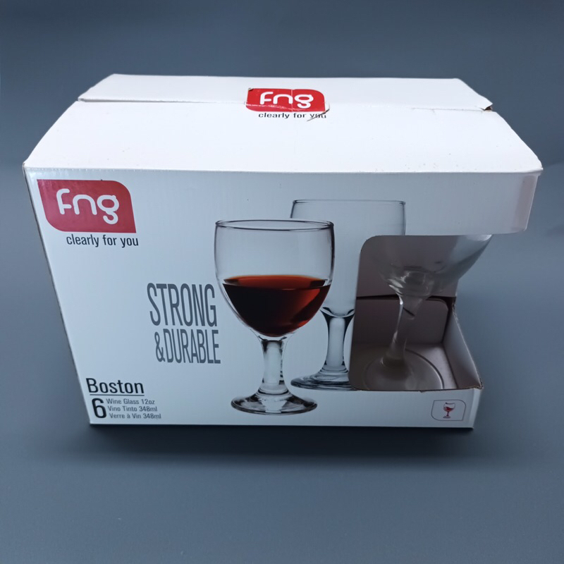 Gelas FNG Boston Wine Glass