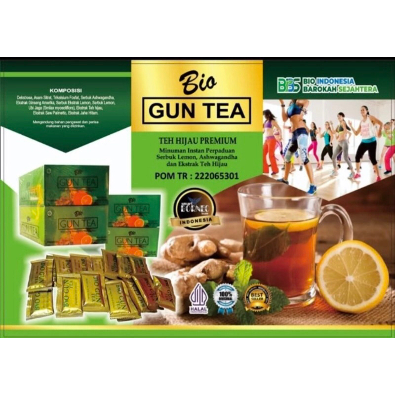 

Bio Gun Tea/ Teh hijau premium (untuk kesuburan dan vitalitas pria)