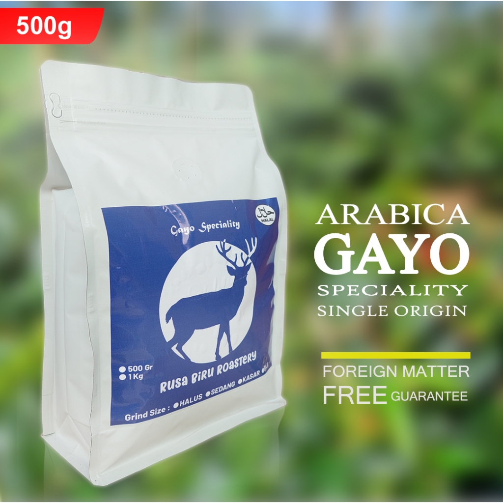 

Kopi Arabika Aceh Gayo Super 500 grams | Roasted super PREMIUM Espresso