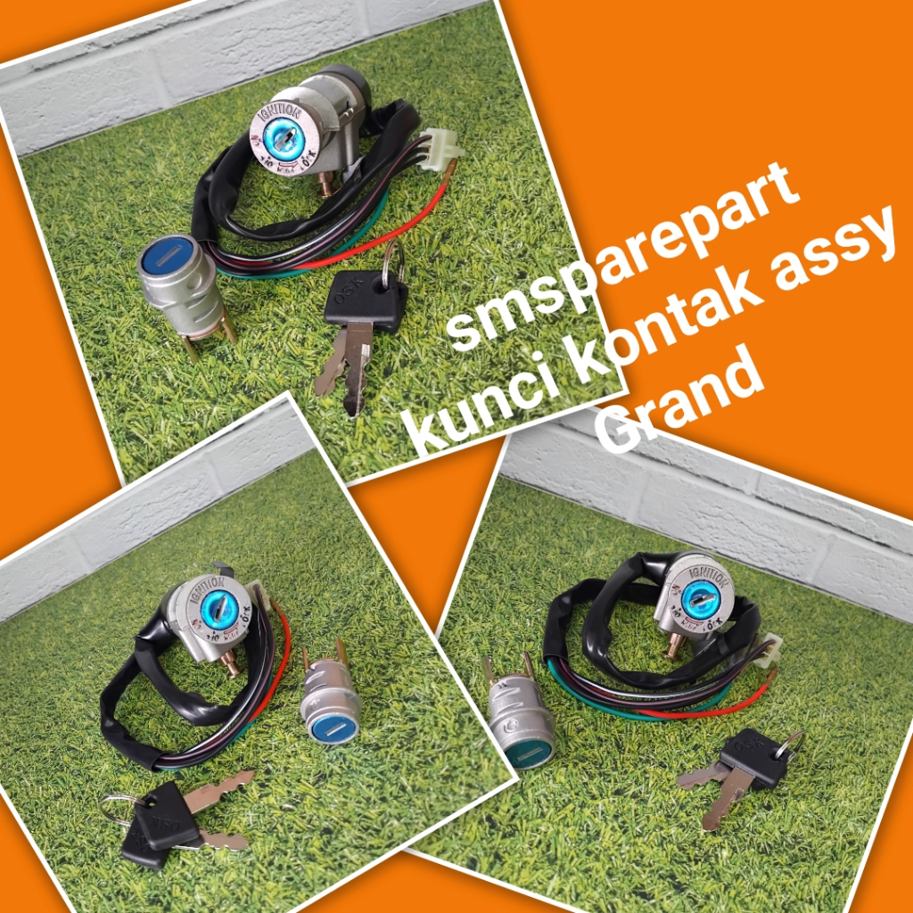 KUNCI KONTAK ASSY KEY SET + SADEL JOK MOTOR HONDA ASTREA GRAND PRIMA LEGENDA
