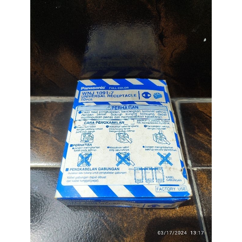 Stop Kontak Panasonic WNJ 1091 7 WNJ 1091-7