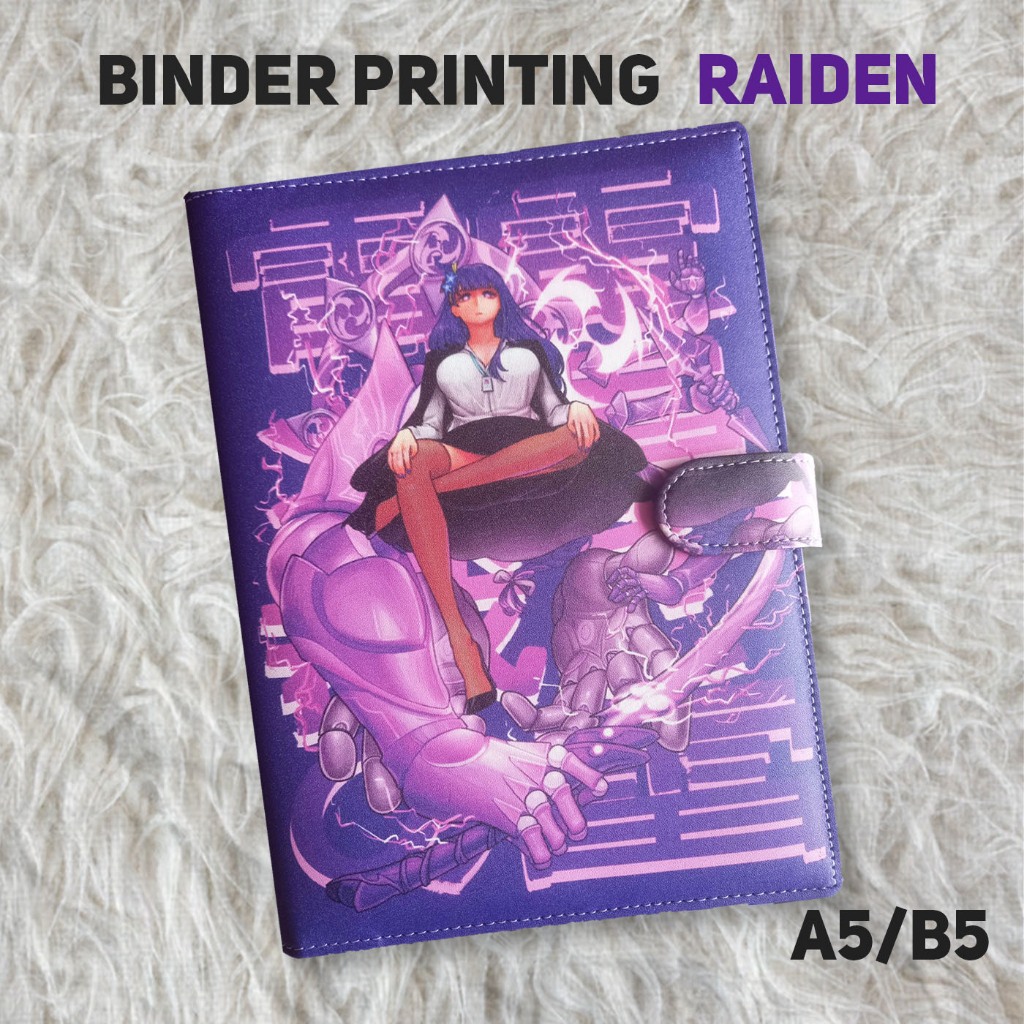 

BINDER PRINTING GENSHIN RAIDEN A5/B5