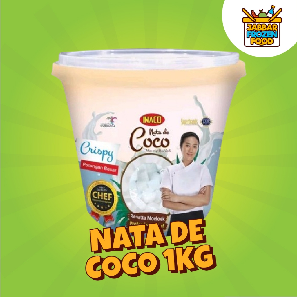 

INACO NATA DE COCO CRISPY 1kg Nata de coco Jelly