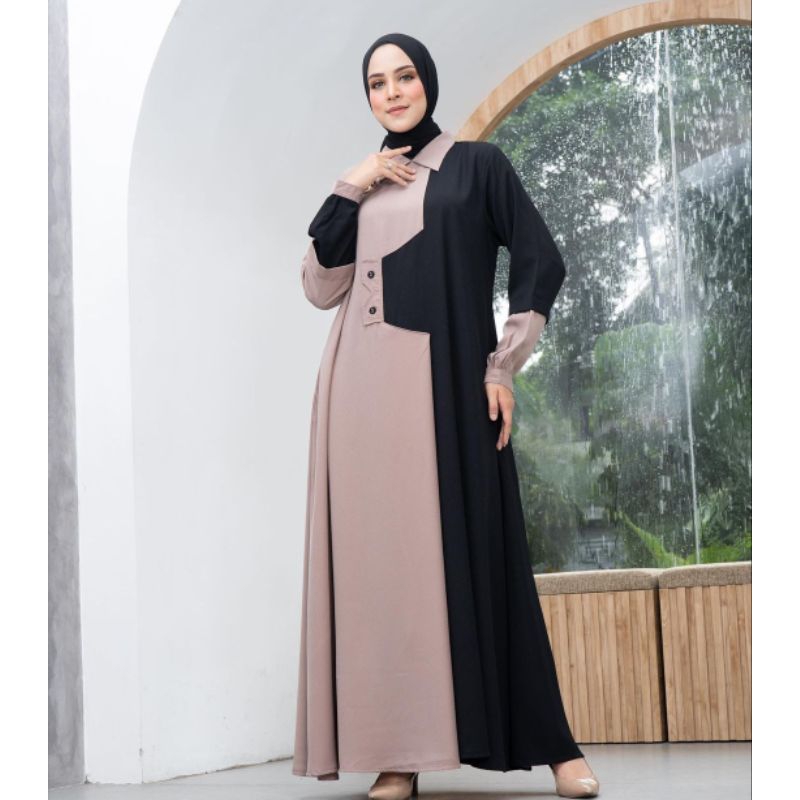 SHALU NISABILA,HARUMA DRESS,ORI BRANDED PREMIUM,GAMIS LEBARAN,GAMIS BUTIK ELEGANT,GAMIS REMAJA