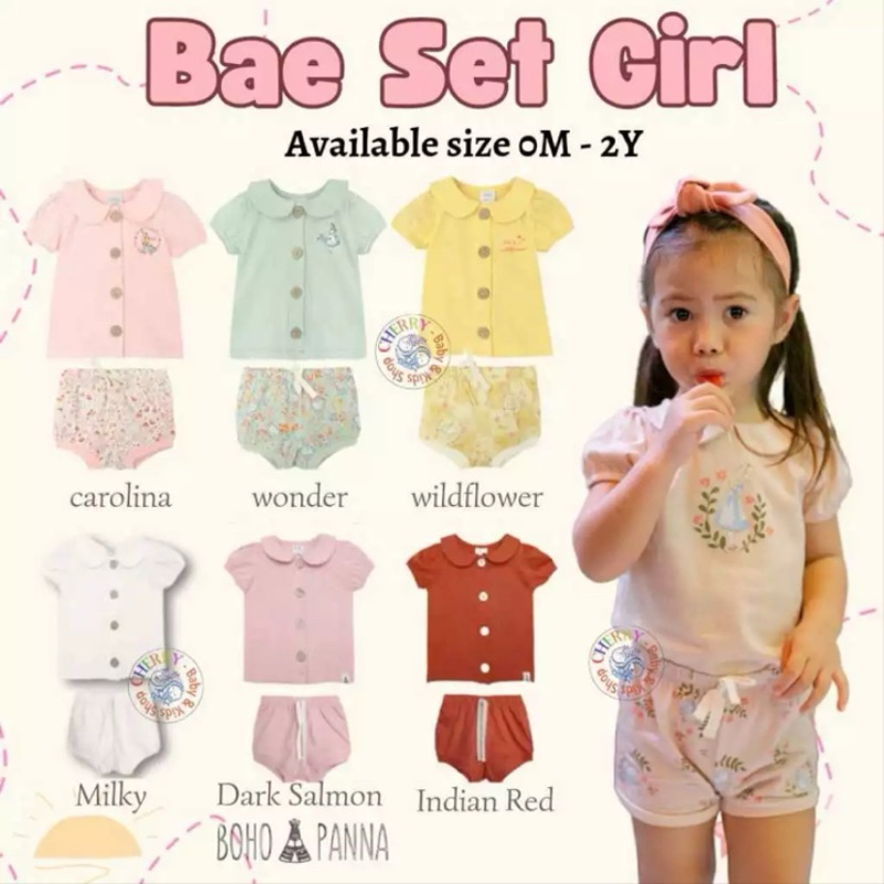 Preloved Bohopanna Bae Set Girl