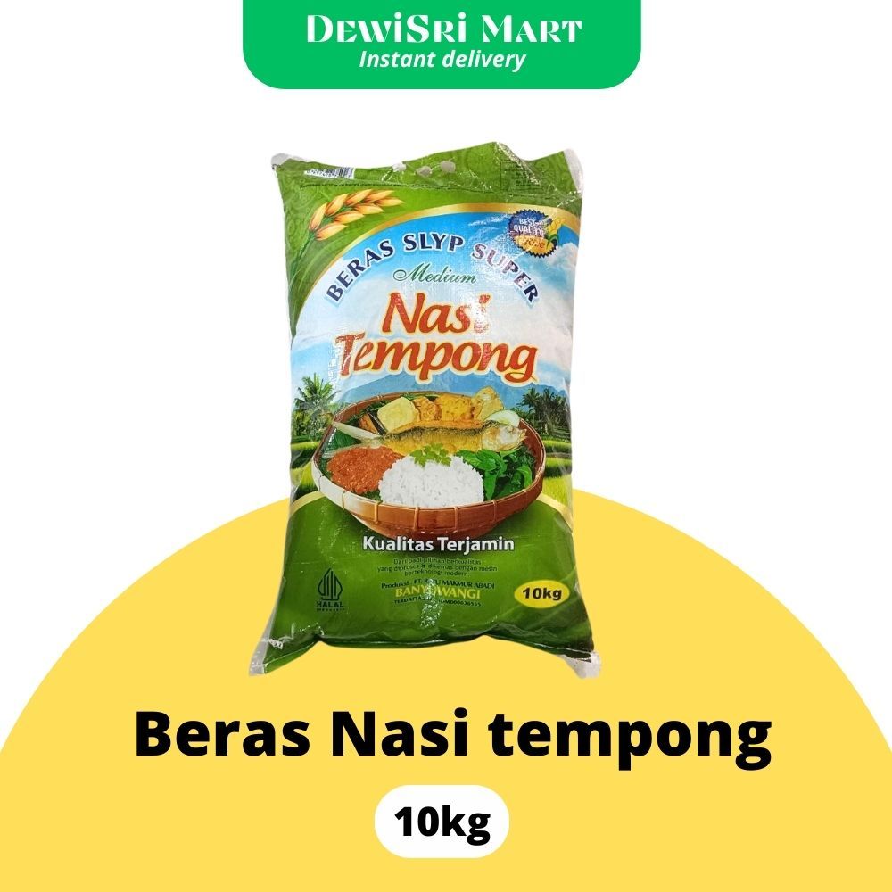 

Beras Nasi Tempong 10kg - Dewi Sri Mart