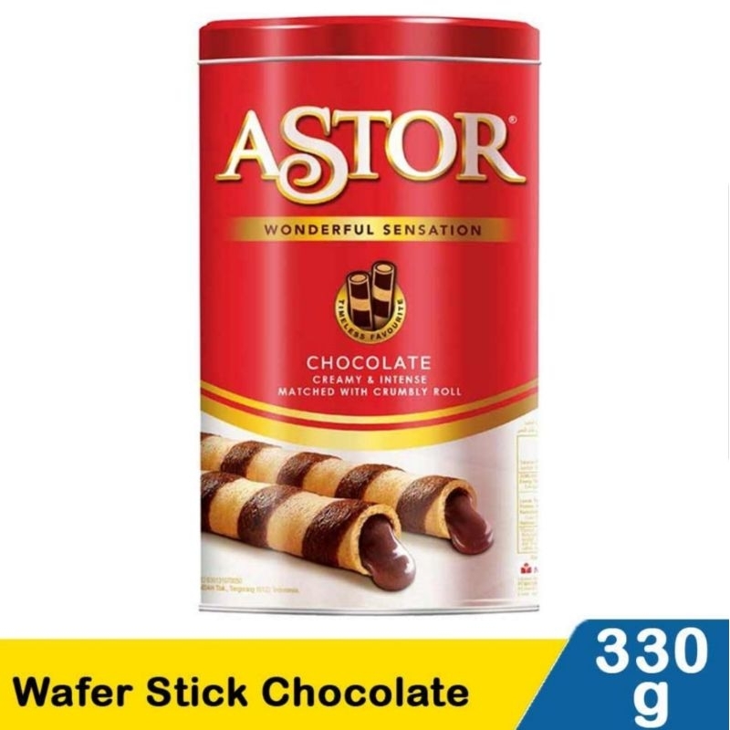 

ASTOR WAFER ROLL CHOCOLATE 330GR