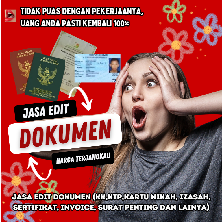 Jasa Edit Dokumen | Jasa Edit Foto | Jasa Edit gambar | Jasa Edit Phothoshop