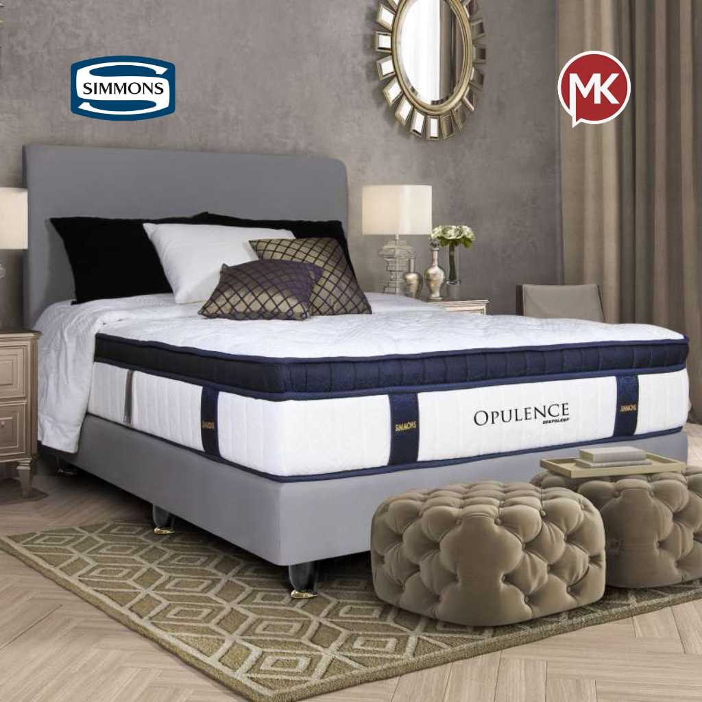 Kasur Latex 140x200 Simmons Opulance Springbed Comfort Medium 32 cm (Kasur Saja)