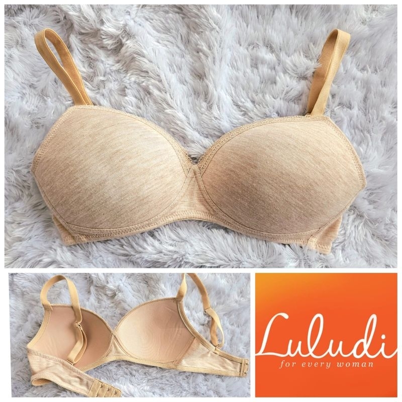 BRA LULUDI TANPA KAWAT BUSA TIPIS K73 LB 5909 32,34,36 A/B/C WIRELESS NON WIRE BH