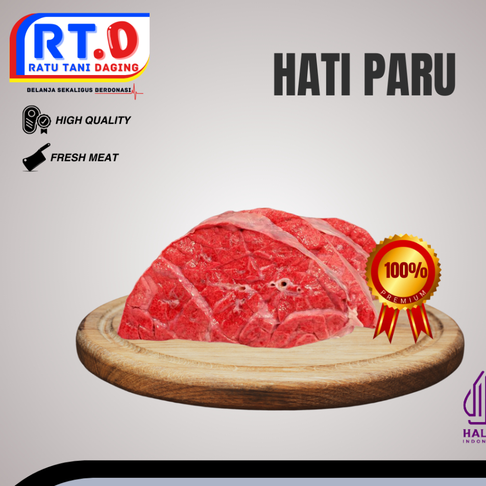 

paru sapi 1000gram/ 1kg