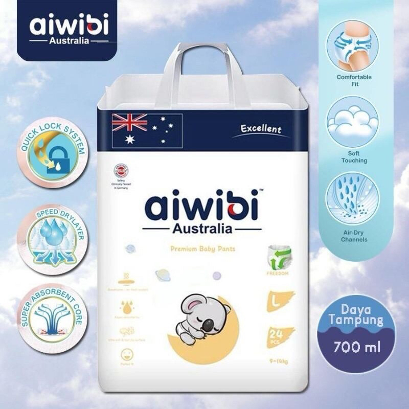 Aiwibi Premium Soft SAP - Popok Celana L24