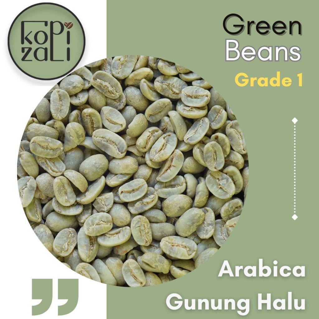 

Kopi Zali - Arabica Gunung Halu - Green Bean