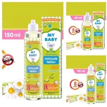 my beby minyak telon ukuran 150 ml