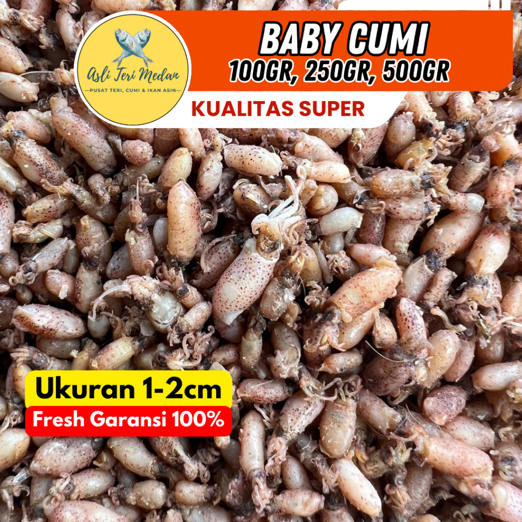 

Baby Cumi / Baby Cumi 1-2cm / Baby Cumi Super 250gr