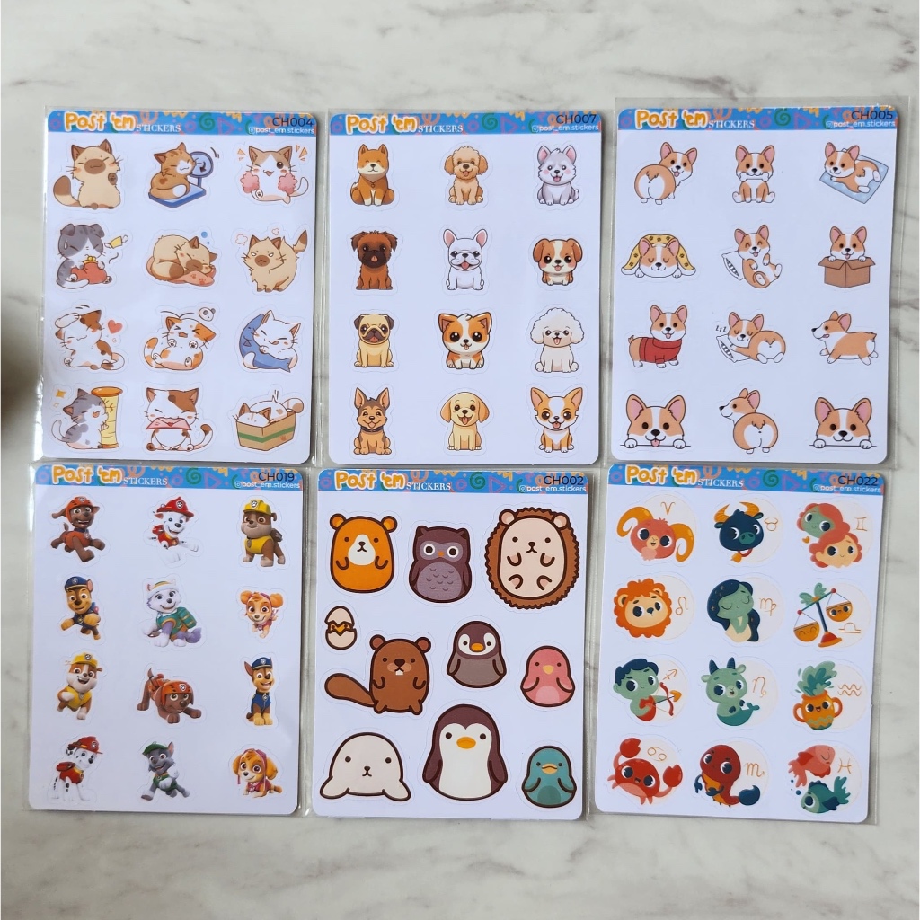 

Stiker Karakter Lucu Nan Gemoy