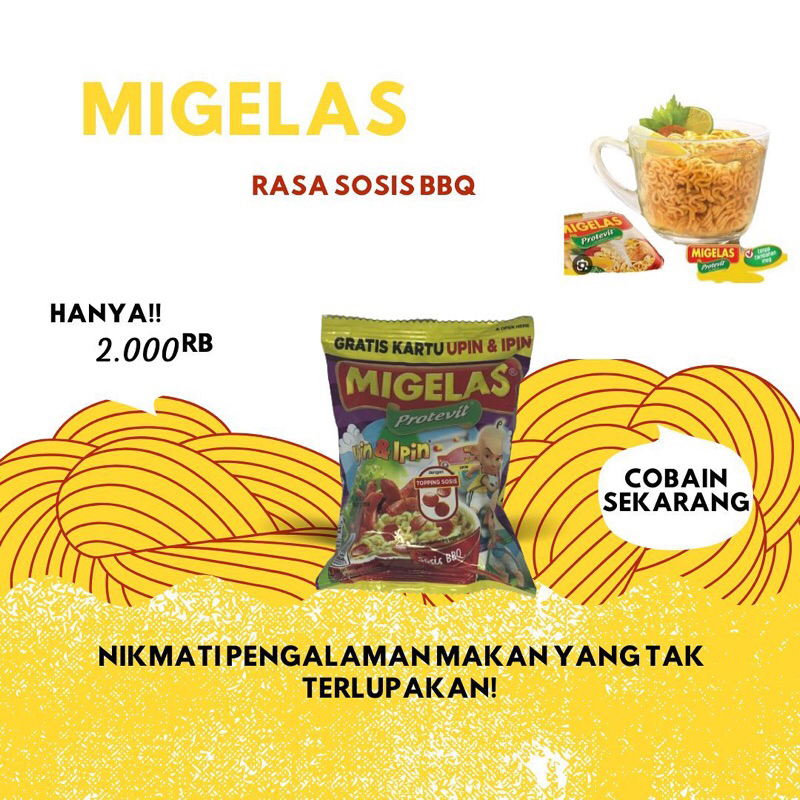 

Mie gelas rasa sosis