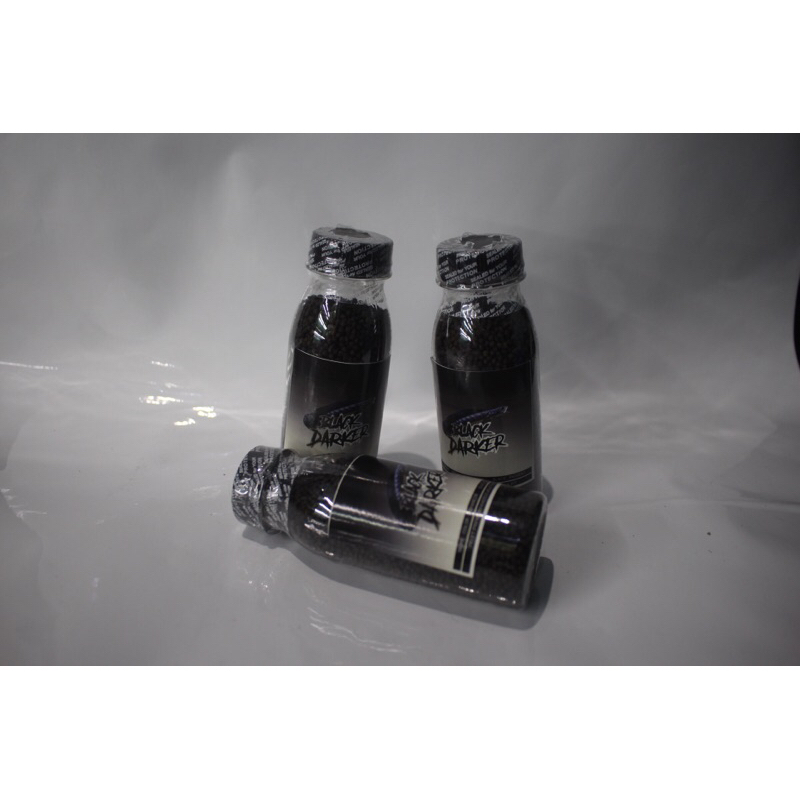 pelet black darker / pakan channa 100ml