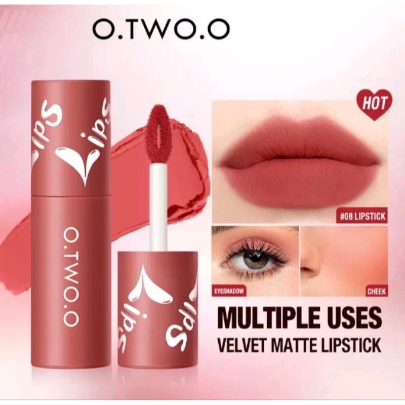O.TWO.O VELVET MATTE LIP - What's IN MY BAG Pick Me Up O.TWO.O