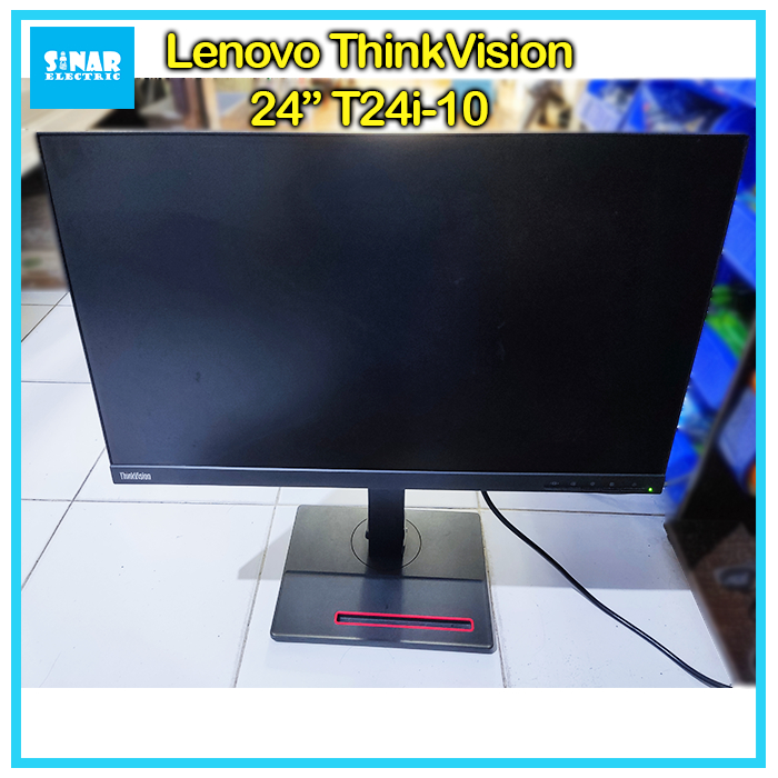 Monitor Lenovo T24i 10 ThinkVision LED 60Hz 24Inch Kanibalan 24"