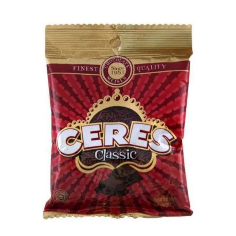 

CERES Hagelslag Cokelat Meses Classic milk fastive 80gr