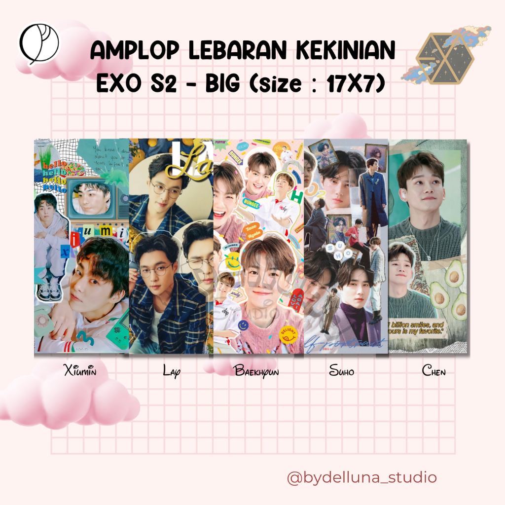 

Amplop Kpop Exo Exol Member Lucu Aesthetic Amplop Ganteng Kekinian Unik Viral Angpao hari Raya Murah Berkualitas