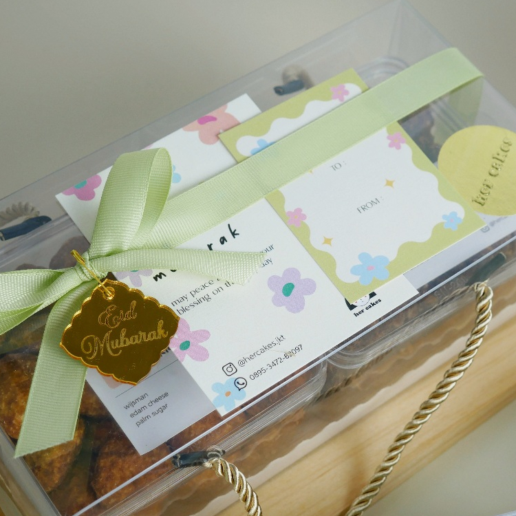 

Hampers Lebaran Idul Fitri | Isi 2 Box Cookies