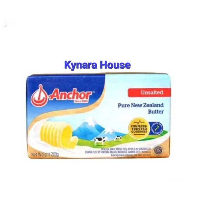 

Anchor NZ Butter Salted & Unsalted 200gr