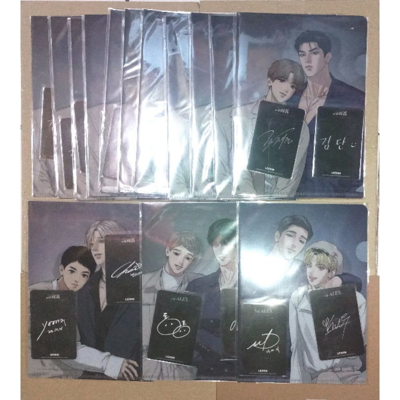OFFICIAL MERCHANDISE CF JINX BJ ALEX CLEAR FILE SEALED