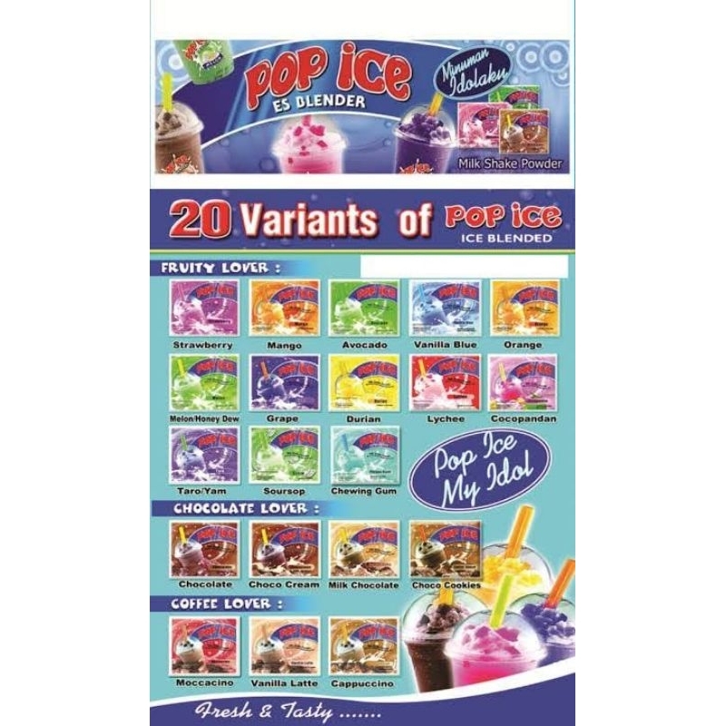 

pop ice popice aneka rasa