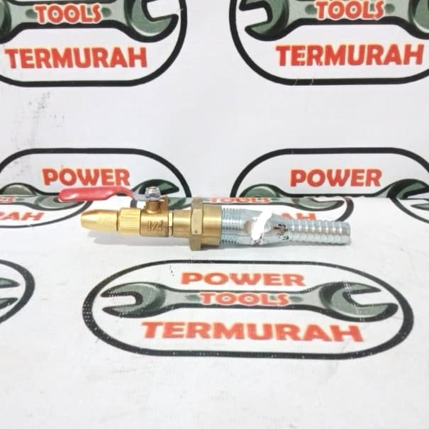 

Kran Nozzle Apollo 1/4" + Connector 1/2" Semprotan Air Cuci ACSprayer