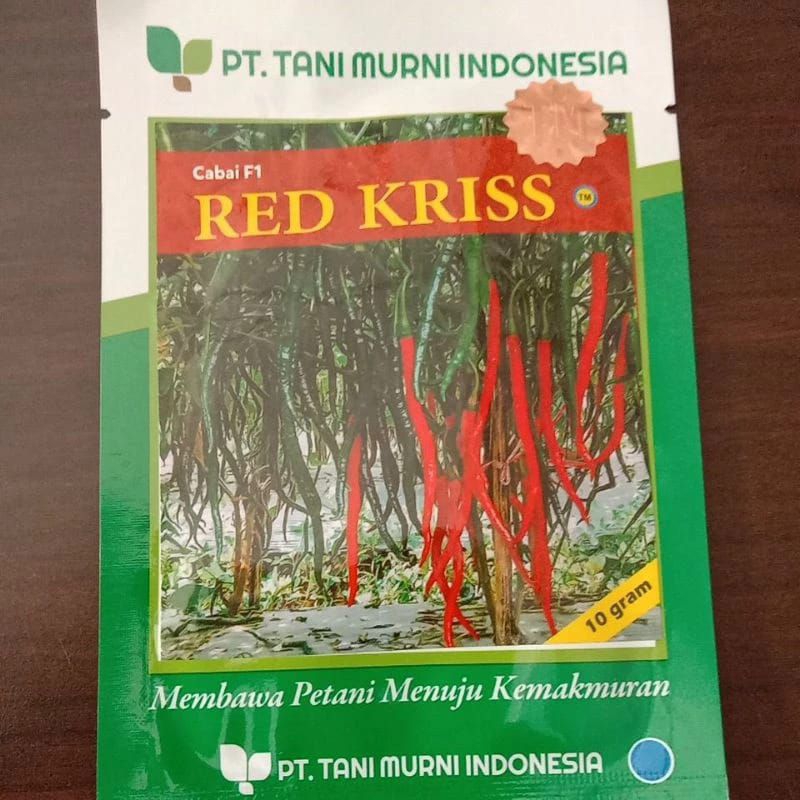 Benih bibit Cabe merah keriting RED KRISS F1 10 gram original