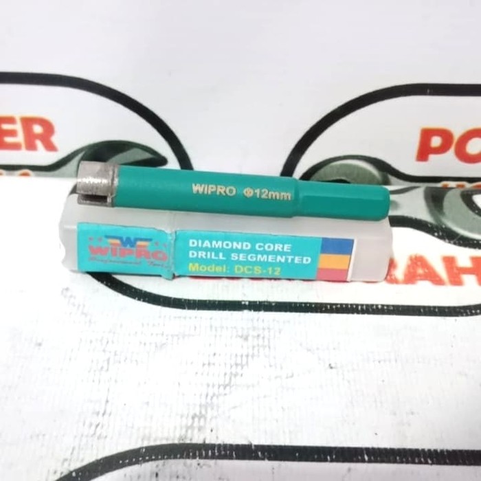 

Mata Bor Granit 12 mm WIPRO Diamond Core Drill 12mm Batu Marmer Beton