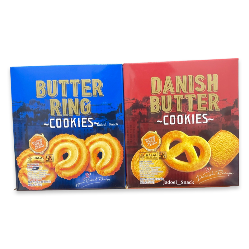 

Danish Butter Ring Cookies 95 gr Kukis Rasa Mentega by Jadoel_Snack