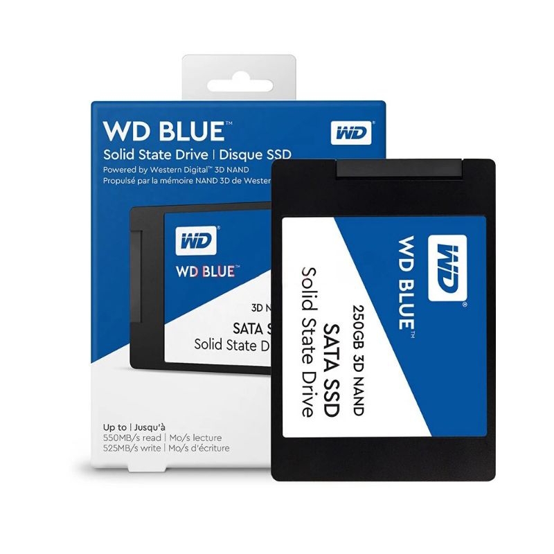 SSD WD Blue SSD 3D Nand 1TB/2TB Sata 3 - WD Blue 3D  2.5"