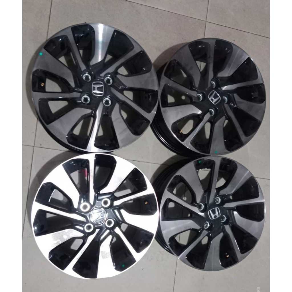 Velg Mobil Bekas Original Copotan Std Brio Rs Ring 15 Lubang Baut 4x100