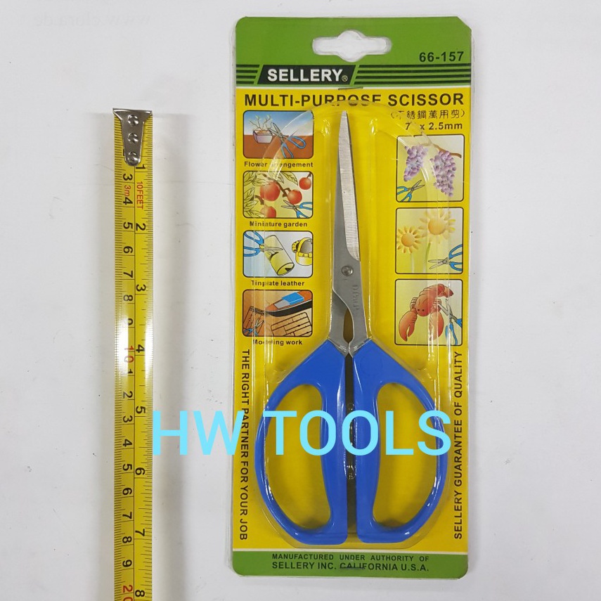 

Murah GUNTING BUNGA SERBAGUNA STAINLESS STEEL MULTIFUNTIN SISSRS SELLERY 6E