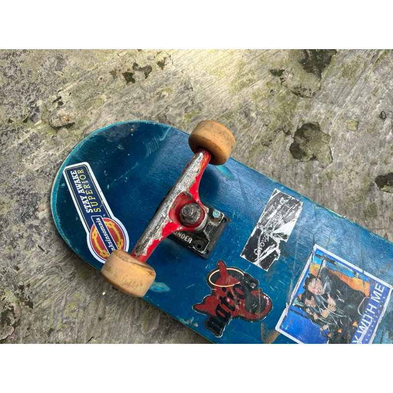SKATEBOARD BEKAS FULLSET SIAP PAKAI