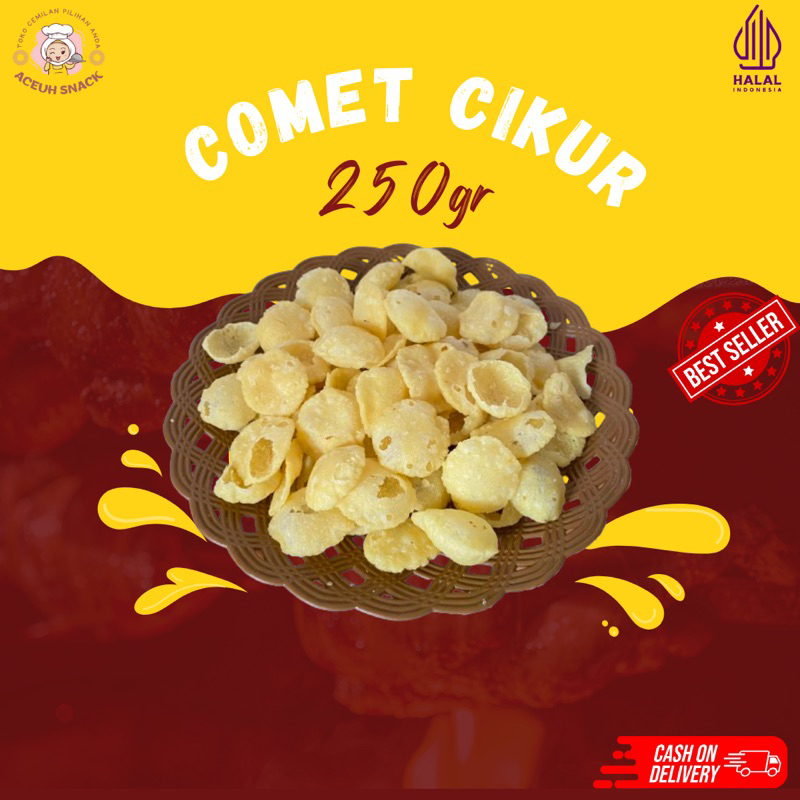 

Comet Cikur Mini Krispy Gurih Renyah isi 250 gr